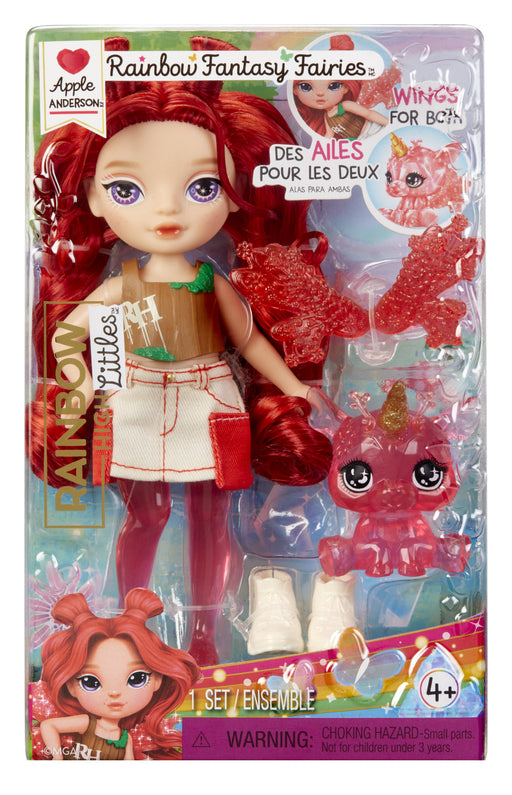 EAN 35051543381 - Rainbow High Littles Rainbow Fantasy Fairies Doll- Apple (Red) imagen 2