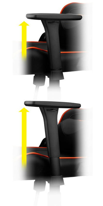 EAN 5291485004293 - Canyon Deimos Silla para videojuegos de PC Negro, Naranja imagen 11
