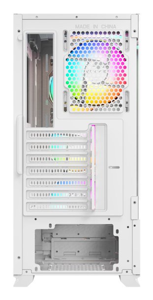 EAN 6978262011437 - XYZ AIRONE 300-X MESH Midi Tower Blanco imagen 5