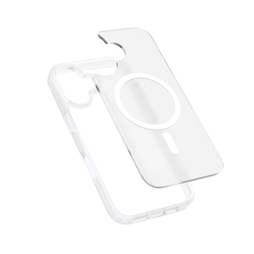 EAN 5904310706711 - Crong CRGHMMIP1763WHT funda para teléfono móvil Blanco, Translúcido imagen 2