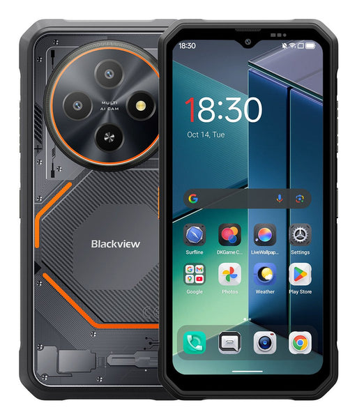 EAN 6931548324874 - Blackview FORT 2 16,7 cm (6.56") Ranura híbrida Dual SIM Android 15 4G 8 GB 256 GB 5000 mAh Negro imagen 1