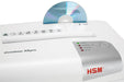 EAN 4026631057776 - HSM X6pro triturador de papel Corte en partículas 58 dB 22 cm Plata, Blanco imagen 8