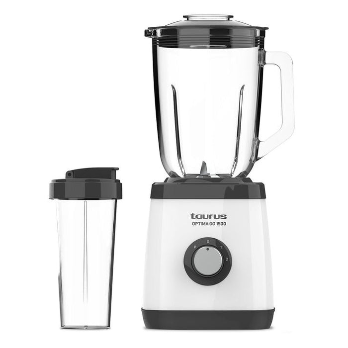 EAN 8414234124715 - Taurus OPTIMA GO 1500 Batidora de vaso 1500 W Negro, Blanco imagen 1