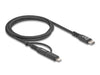 EAN 4043619811700 - DeLOCK 81170 cable USB USB 2.0 1 m USB C USB C/Lightning Negro imagen 4