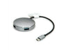 EAN 7630049610866 - ROLINE 14.02.5036 hub de interfaz USB 3.2 Gen 1 (3.1 Gen 1) Type-C 5000 Mbit/s Negro, Acero inoxidable imagen 2