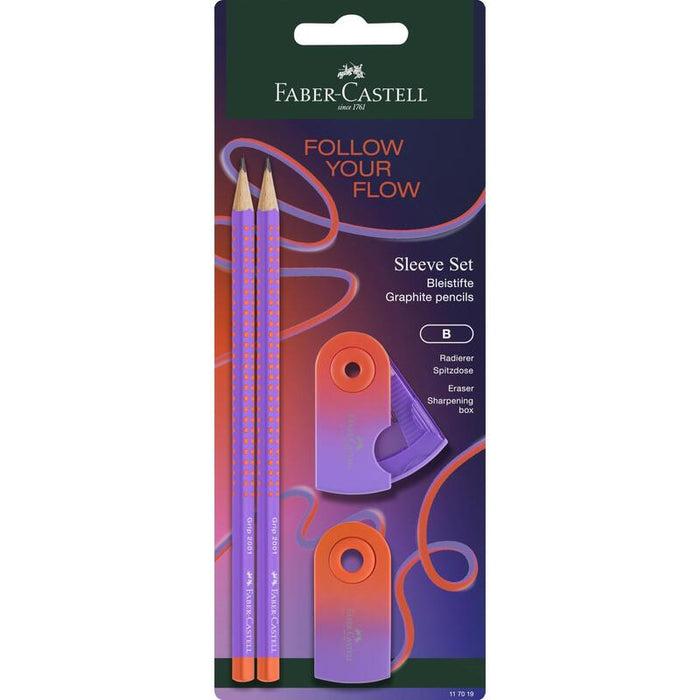 Faber-Camell Flow Edition Grip Set Bk Punchy Melon