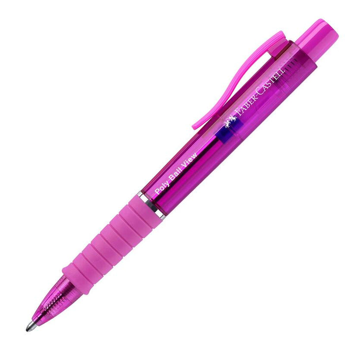 Faber-Castell Bolígrafo Poly Ball View Electric