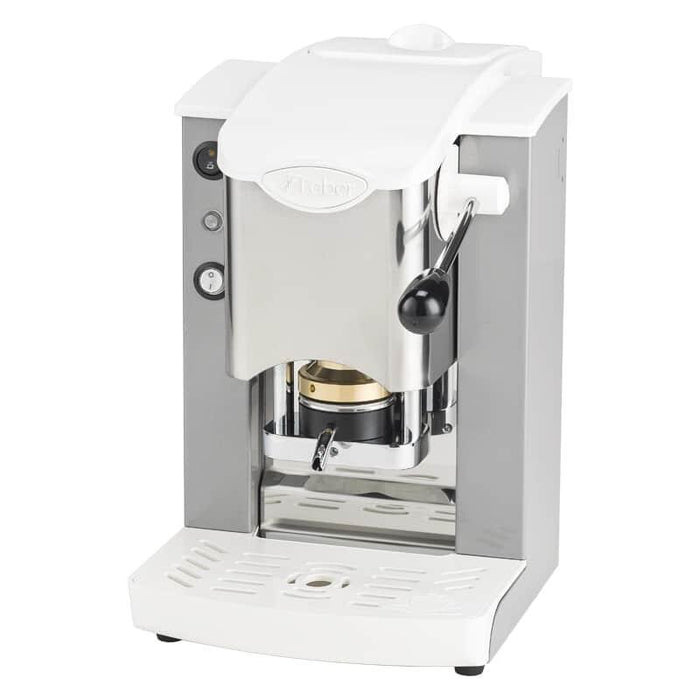Faber Slot Inox Ese Pad Cafetera Espresso Gris Blanco Plateado