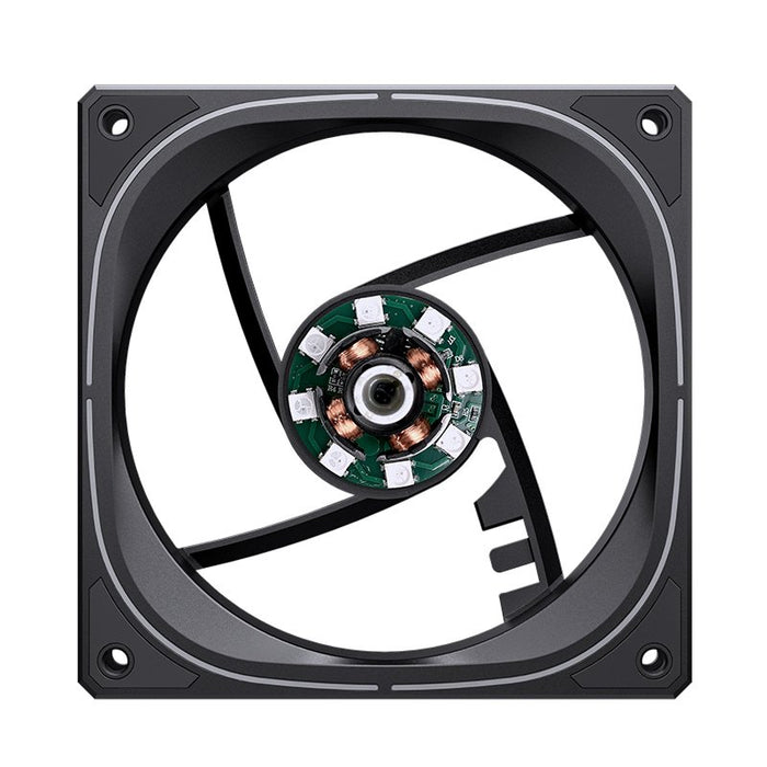 EAN 6970620553474 - Jonsbo FR-505B sistema de refrigeración para ordenador Carcasa del ordenador Ventilador 12 cm Negro, Blan imagen 9
