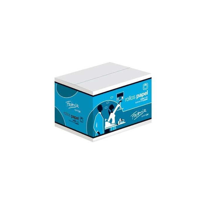 Fabrisa Rollo Electra - Papel Offset De Alta Blancura - 60gr./M2 - 765mmx65mm - Mandril 12mm - 10ud. -