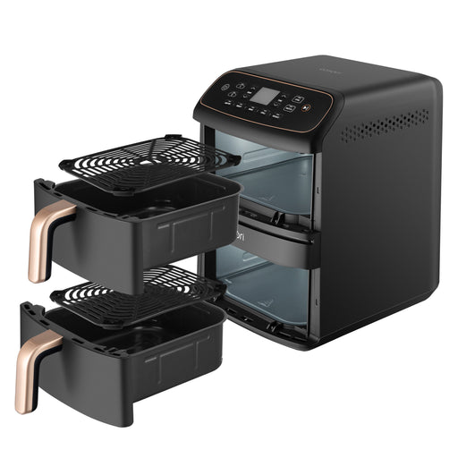 EAN 0810123677733 - Cosori Turbo Tower Doble 8,6 L Independiente 2630 W Freidora de aire caliente Negro imagen 2