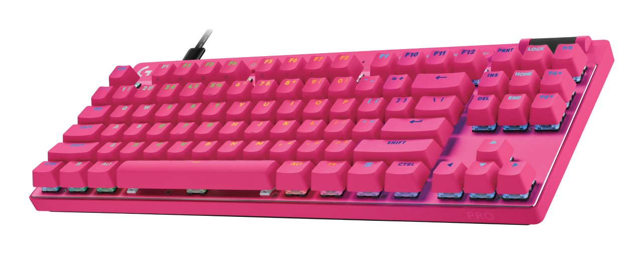 EAN 5099206126459 - Logitech G 920-013248 teclado Juego USB QWERTZ Alemán Rosa imagen 9