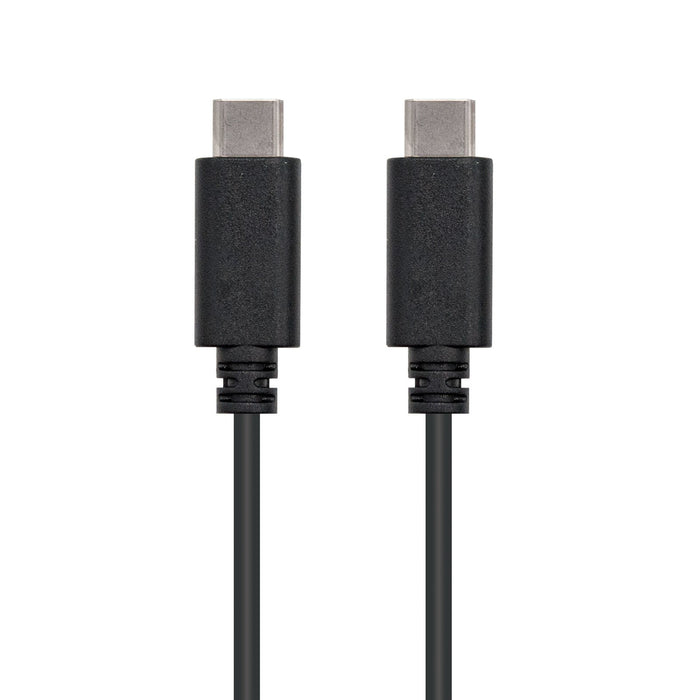 EAN 8433281007772 - Nanocable USB 2.0, 2m cable USB USB C Negro imagen 2