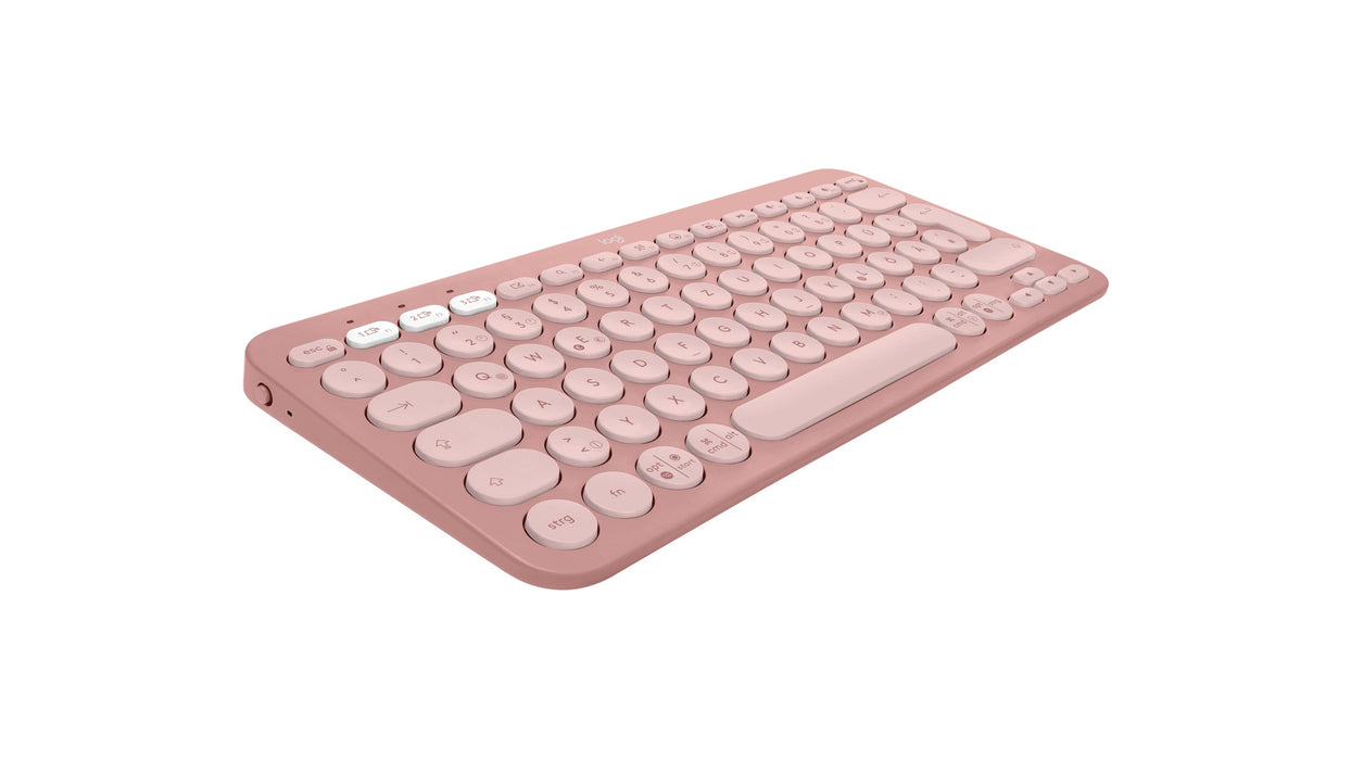 EAN 5099206115378 - Logitech 920-012205 teclado Ratón incluido Universal RF Wireless + Bluetooth QWERTZ Alemán Rosa imagen 4