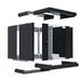 EAN 4049759323011 - EFB Elektronik WGX-1206TS.G1 armario rack 12U Bastidor de pared Negro imagen 3