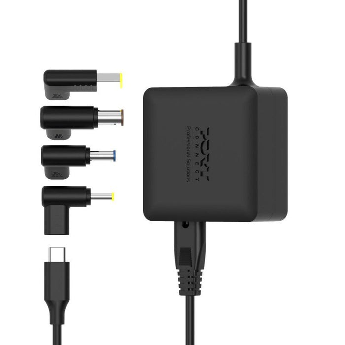 EAN 3567042031920 - Port Designs 904065LEEU adaptador e inversor de corriente Interior 65 W Negro imagen 1