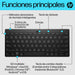 EAN 0196548515790 - HP 350 Compact Multi-Device Bluetooth Keyboard teclado Hogar QWERTY Negro imagen 12