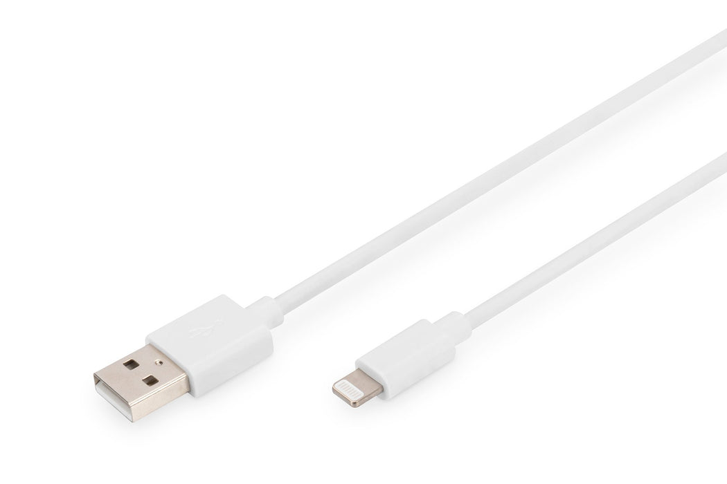 EAN 4016032481591 - Digitus DB-600106-020-W cable de conector Lightning 2 m Blanco imagen 1