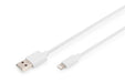 EAN 4016032481591 - Digitus DB-600106-020-W cable de conector Lightning 2 m Blanco imagen 1