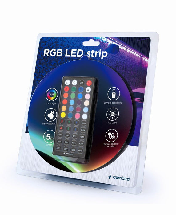 EAN 8716309113298 - Gembird LED-S-RGB500-01 cinta luminosa 17 W 5000 mm imagen 6