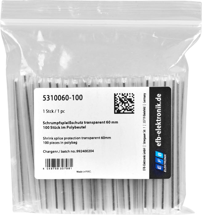 EAN 4049759307981 - EFB Elektronik 5310060-100 tubo termorretráctil imagen 1
