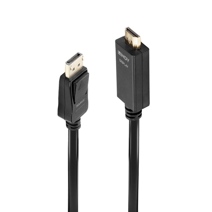 EAN 4002888369213 - Lindy 36921 adaptador de cable de vídeo 1 m DisplayPort HDMI tipo A (Estándar) Negro imagen 1