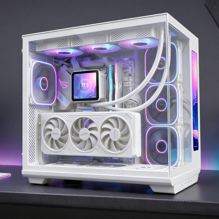 EAN 8435693115298 - Mars Gaming MCREVMAXW carcasa de ordenador Midi Tower Blanco imagen 3