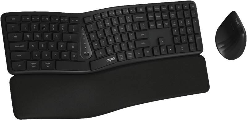 EAN 6940056130327 - Rapoo 228285 teclado Ratón incluido Juego Bluetooth Alemán Gris imagen 2