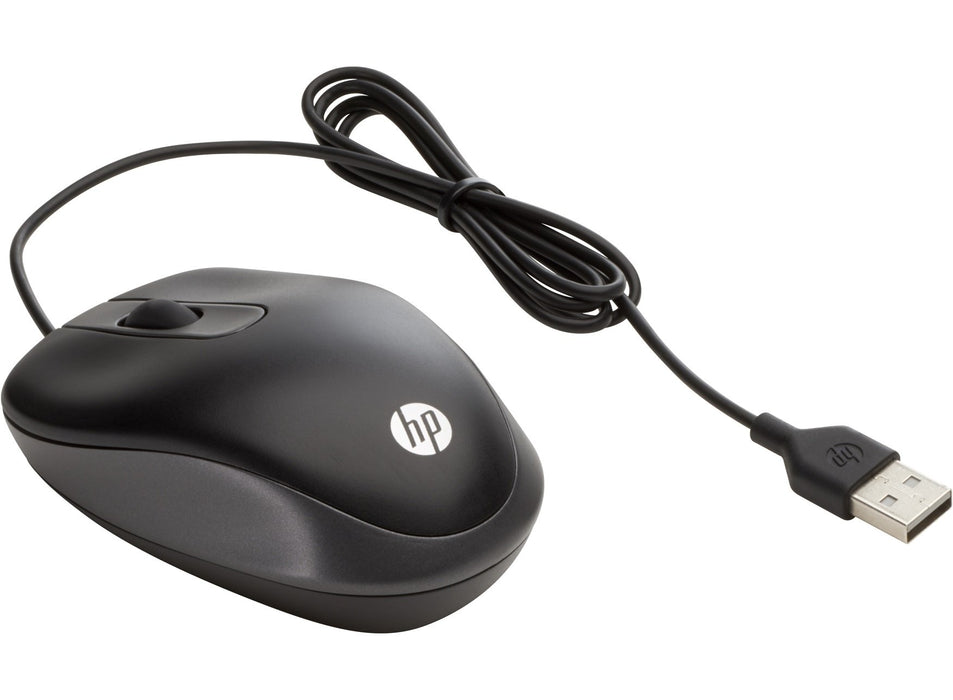 EAN 0888182455173 - HP USB Travel Mouse ratón Viajes Ambidextro USB tipo A Óptico 1000 DPI imagen 1