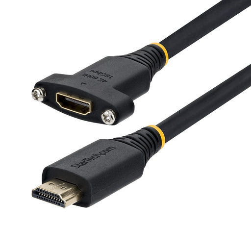 EAN 65030927864 - StarTech.com HDMI2PNLFM-180CM cable HDMI 1,8 m HDMI tipo A (Estándar) Negro imagen 2