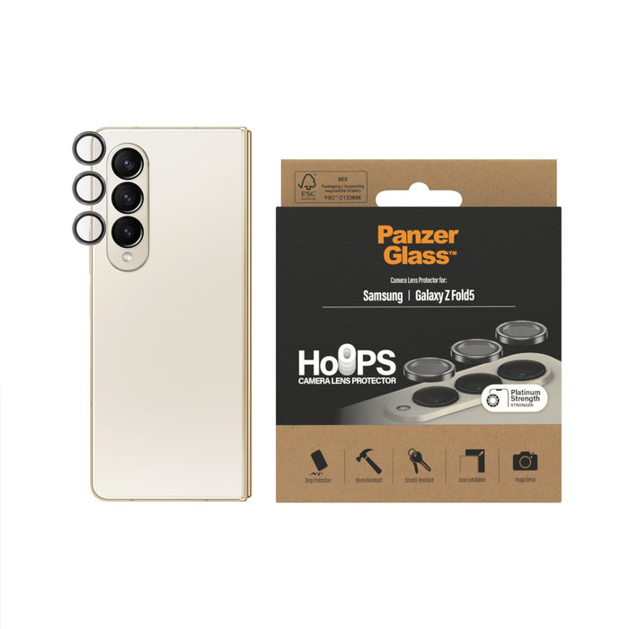 EAN 5711724004575 - PanzerGlass ® Hoops® Camera Lens Protector Black Samsung Galaxy Z Fold5 5G Protector de pantalla 1 pieza( imagen 2
