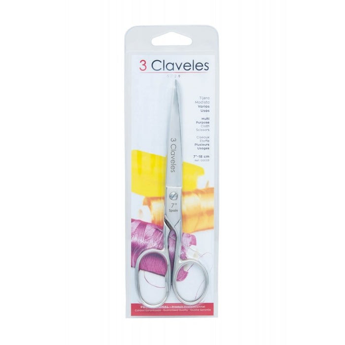 EAN 8410990000331 - 3 Claveles Multi Purpose tijera de costura 180 mm Acero inoxidable imagen 3
