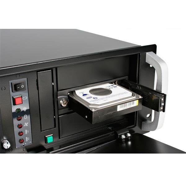 EAN 0065030821360 - StarTech.com HSB100SATBK panel bahía disco duro 13,3 cm (5.25") Panel embellecedor frontal Negro imagen 5