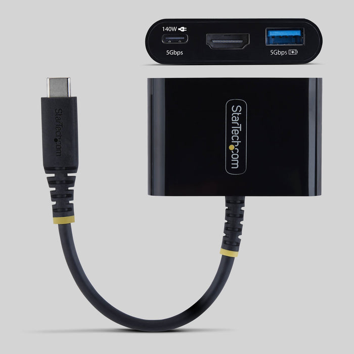 EAN 65030901659 - StarTech.com 168B-USBC-MULTIPORT base para portátil y replicador de puertos Alámbrico USB 3.2 Gen 1 (3.1 Ge imagen 2