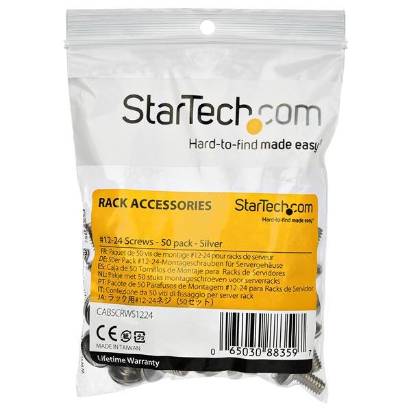 EAN 65030883597 - StarTech.com CABSCRWS1224 tornillo/tuerca 16,5 mm 50 pieza(s) imagen 6