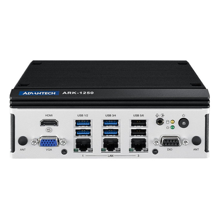 EAN 5715063710982 - Advantech ARK-1250L 1,5 GHz 1,5 kg Negro, Acero inoxidable imagen 5