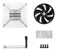 EAN 4044953504471 - Xilence A250PWM.B Procesador Refrigerador de aire 9,2 cm Negro 1 pieza(s) imagen 5