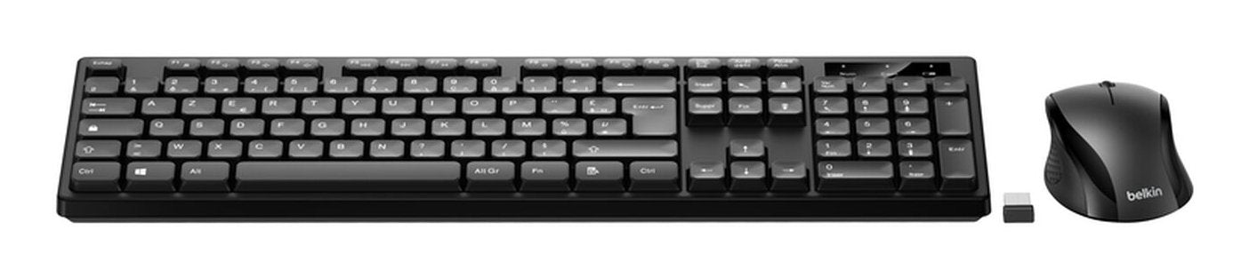 EAN 745883913770 - Belkin BBZ010FR teclado Ratón incluido Universal RF inalámbrico AZERTY Francés Negro imagen 1