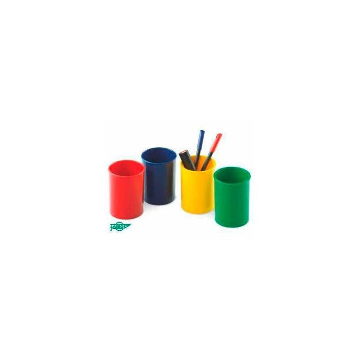 Faibo Cubilete Portalápices 206 Plástico Opaco Azul