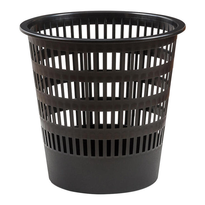 Faibo Papelera De Plástico Rejilla Capacidad 16 Litros 310x315 Mm Serie 306 Negro
