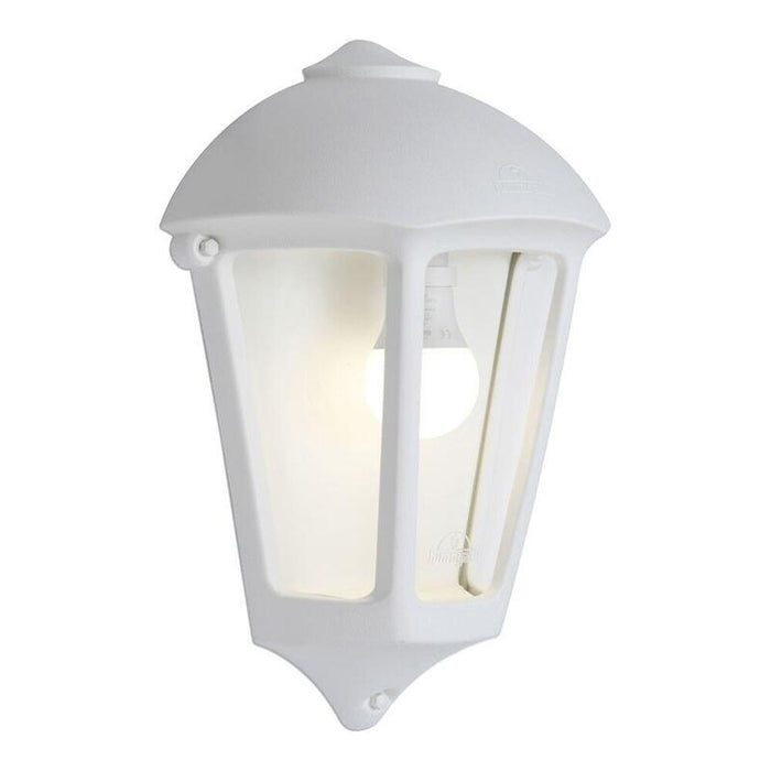 Farol De Pared Giulio, Transparente, E27, Blanco, 265 X 135 X 375 Mm