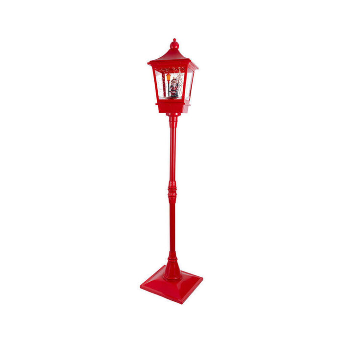 Farola Papa Noel Iluminada 37,5 X 37,5 X 185 Cm
