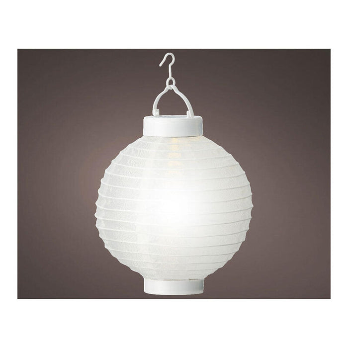 Farolillo Solar Blanca Ø20 X 23 Cm