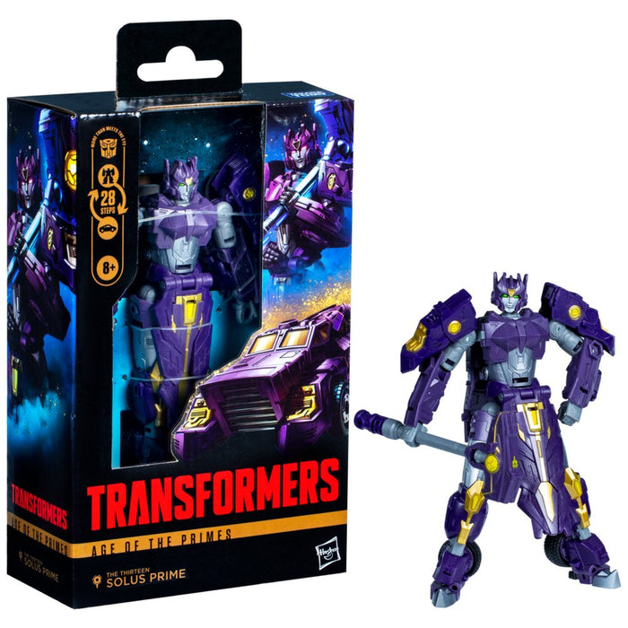 EAN 5010996285430 - Transformers Age of the Primes Deluxe Class The Thirteen Solus Prime imagen 3