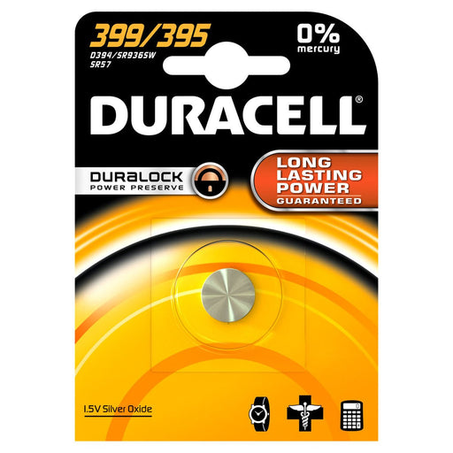 EAN 5000394068278 - Duracell 399/395 Batería de un solo uso SR57 Óxido de plata imagen 1