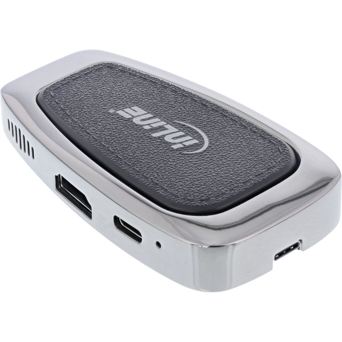 EAN 4043718296088 - InLine 33272A hub de interfaz USB 3.2 Gen 2 (3.1 Gen 2) Type-C 10000 Mbit/s Plata imagen 2
