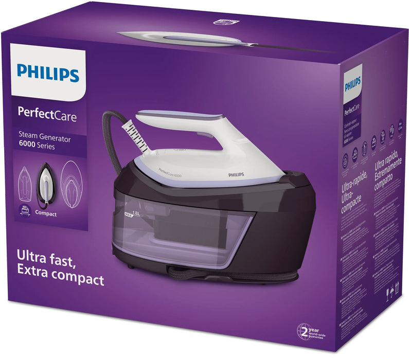 EAN 8720389015298 - Philips PSG6024/30 estación plancha al vapor 2400 W 1,8 L Suela SteamGlide Plus Púrpura imagen 5