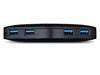 EAN 6935364091477 - TP-Link UH400 USB 3.2 Gen 1 (3.1 Gen 1) Type-A 5000 Mbit/s Negro imagen 2