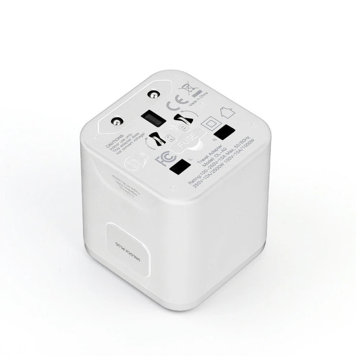 EAN 8594215996453 - Mobile Origin MO-UTRA-PW30-WHT adaptador de enchufe eléctrico Universal Blanco imagen 4