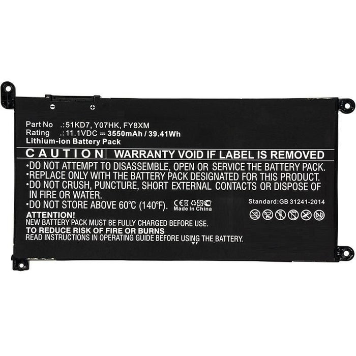 EAN 5704174371519 - CoreParts MBXDE-BA0194 refacción para laptop Batería imagen 1